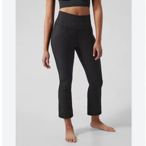 NWT Athleta  Elation Rib Crop Flare Pants